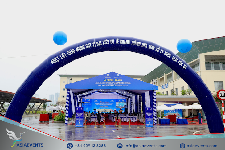 AsiaEvents supports Yen Xa Wastewater Plant Inauguration – Honoring Vietnam’s 80th National Day