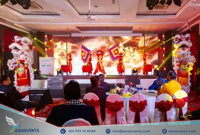 What entertainment options are most popular in international corporate events in Vietnam?